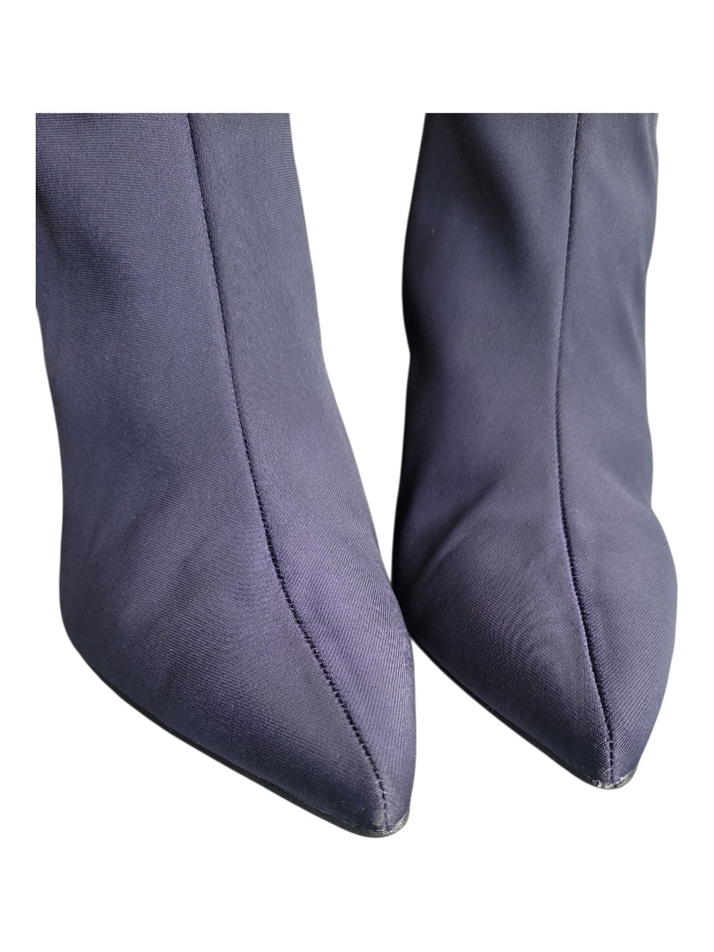 Jeffrey Campbell Navy Sock Ankle Booties 7.5 - Picture 6 of 9